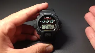 Casio G-Shock (GW-6900-1CF) | Manual Atomic Time Receive (How to)