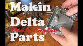 How to Make a Delta - Rockwell band saw tracking adjuster. Band saw restoration project