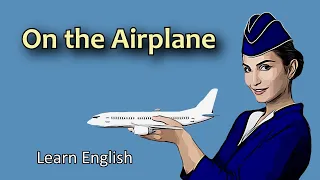 On the Airplane // Speaking English Practice