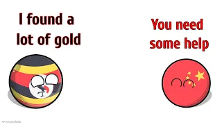 Countryballs | Uganda discovers 31 Million Tonnes of Gold Worth $13 Trillion