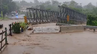 Hurricane Fiona: Bridge washes away in Puerto Rico as storm wallops island