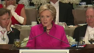 Hillary Clinton FULL REMARKS at Al Smith Dinner (C-SPAN)