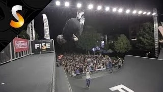 Julien CUDOT - 1st Final Roller Spine  - FISE World Andorra 2014