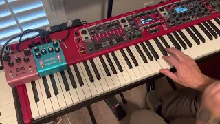 Nord Stage 3 organ/synth demo