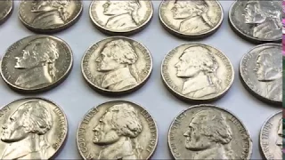 Most Valuable Collection of Old Jefferson Nickels #coins
