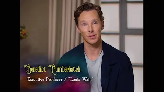 Benedict Cumberbatch and Claire Foy on Louis Wain: The Man Behind The Cats | Film4