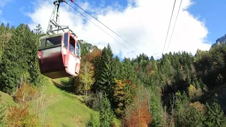 Luftseilbahn Oberrickenbach Fell - Spies Bergfahrt 2021 - cablecar Switzerland téléphérique Suisse