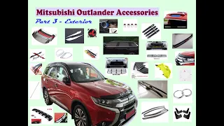 Mitsubishi Outlander Accessories - Part 3 (External Decorations)