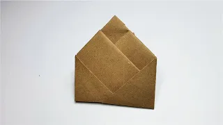 Bamboo letter fold. How to make Easy Origami Paper Crafts