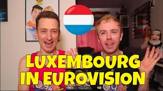 LUXEMBOURG IN EUROVISION - REACTION - ALL SONGS 1956-1993