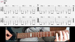 Exodus The Toxic Waltz rhythm guitar lesson