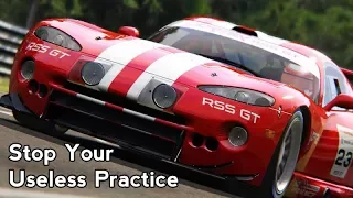 Ineffective Practice is Ineffective, So Stop. (Sim Racing Tips)