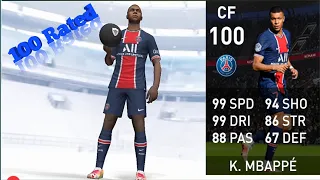 Mbappe 100 rated CF                              PES 2021