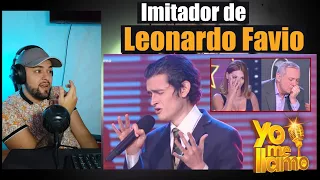 REACCIONO AL IMITADOR DE LEONARDO FAVIO🔴- Ella ya me olvido | Reacción/Análisis🎤