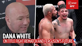 "Figueiredo v Moreno is Fight of the Year!" Dana White reflects on an incredible UFC 256!