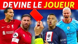 Devine le CARTON ROUGE, PAYS et le CLUB des joueurs de football 👀⚽