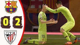 FC Barcelona vs Athletic Bilbao 2-0 - 16/8/2019 All Goals & Highlights HD | Fortval Games