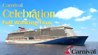 Carnival Celebration Cruise Ship Full Tour & Review 2023 (Carnival’s Biggest Cruise Ship)