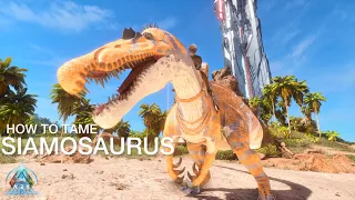 Siamosaurus Taming Guide & abilities in Ark Survival Ascended ll Prehistoric Beasts ASA