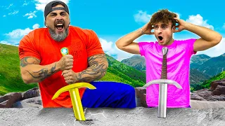 First to Pull Sword From The Stone Wins $10,000!!