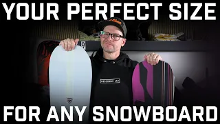 How To Choose The Right Size Snowboard