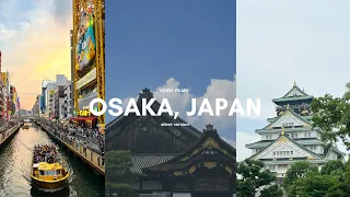 [4K] JAPAN VLOG 🇯🇵 Osaka Japan Vlog