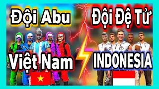 Free Fire | Abu Solo Cùng Team INDONESIA Có Đệ Tử Bot Cực Hay !