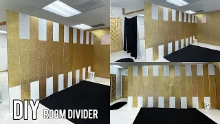 DIY ROOM DIVIDER