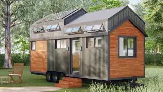 The Most Beautiful Nomad Floor Plan Tiny House for Sale