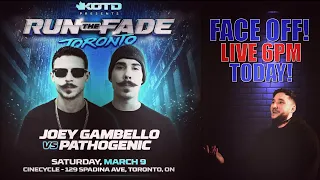 Joey Gambello VS Pathogenic LIVE FACEOFF!