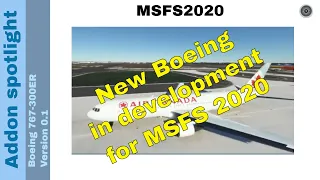 Flight Simulator 2020 - Boeing 767-300ER - version 0.1