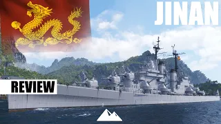 JINAN, Speerspitze der Pan- Asiaten oder miese Austin? - World of Warships | [Review] [Deutsch]