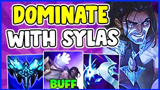 HOW TO ACTUALLY PLAY BUFFED SYLAS MID & CARRY IN SEASON 12 | Sylas Guide S12 - League Of Legends