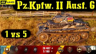 World of Tanks Pz.Kpfw. II Ausf. G Replay - 8 Kills 1.4K DMG(Patch 1.7.0)