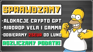 🤑 Odbieramy alokacje CryptoGPT | 25EUR od Luno | Sprawdzamy ostatnie Airdropy 🔥