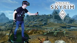Ich zocke Skyrim VR auf der "KAT Walk C" VR Treadmill - 100€ Coupon Code