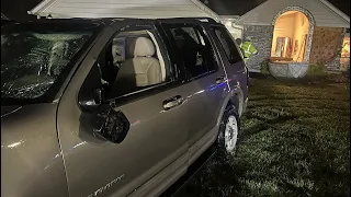 Severe storms cause car to go into Oklahoma City metro home