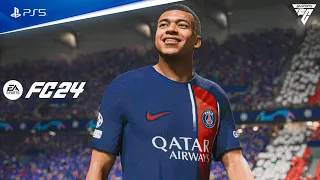 FIFA 24 - PSG vs AC Milan | UCL 23/24 Full Match Gameplay | PS5™ [4K60fps]