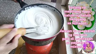 Putong Bigas 1kilo Recipe vanilla and pandan flavor/large molder