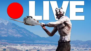 🔴 TERRORIZING PLAYERS AS CHAINSAW MANIAC! | GTA 5 RP LIVE