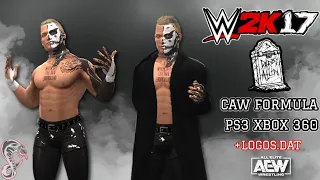 WWE 2K17: DARBY ALLIN 2024 CAW FORMULA (XBOX 360/PS3)+LOGO.DAT