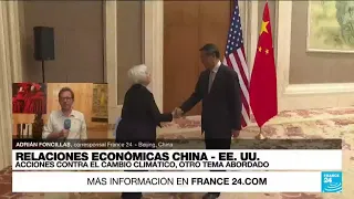 Informe desde Beijing: Yellen pide a China colaboración mutua para luchar contra el cambio climático