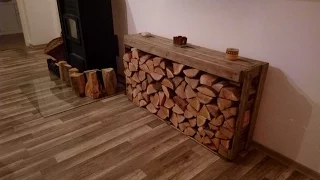 DIY // Firewood storage from Pallets