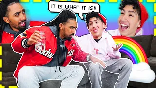 I Tell My DAD * I'M GAY * To See How HE REACTS!! | The Family Project