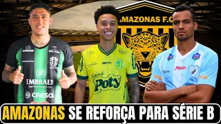 🟡⚫O Amazonas FC se Reforça para Série B: Conheça os Três Novos Talentos [Notícias do Amazonas FC]