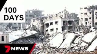 It is now 100 days since Hamas terrorists raided Israel | 7 News Australia