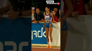 U20 BEAUTY! Angelina Topić 🇷🇸 #shorts #athletics #highjump