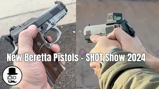 Beretta SHOT Show 2024 - New Pistols - Langdon Tactical, PX4G-SD, 92G-TS, Tomcat 30X, 92XI Squalo