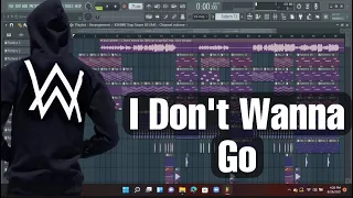 Alan Walker - I Don't Wanna Go - Remake by NHL with Vocals + FREE FLP