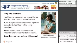 Human Trafficking: Identifying and Responding to Victims in the Healthcare Setting